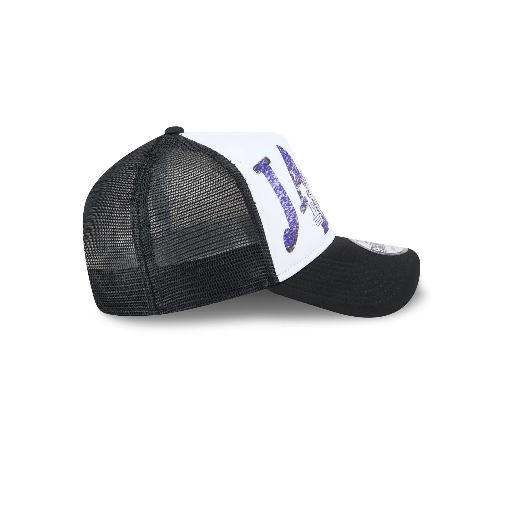 Utah Jazz Distressed 9FORTY A-Frame Trucker Hat sold by New Era product image thumbnail 5