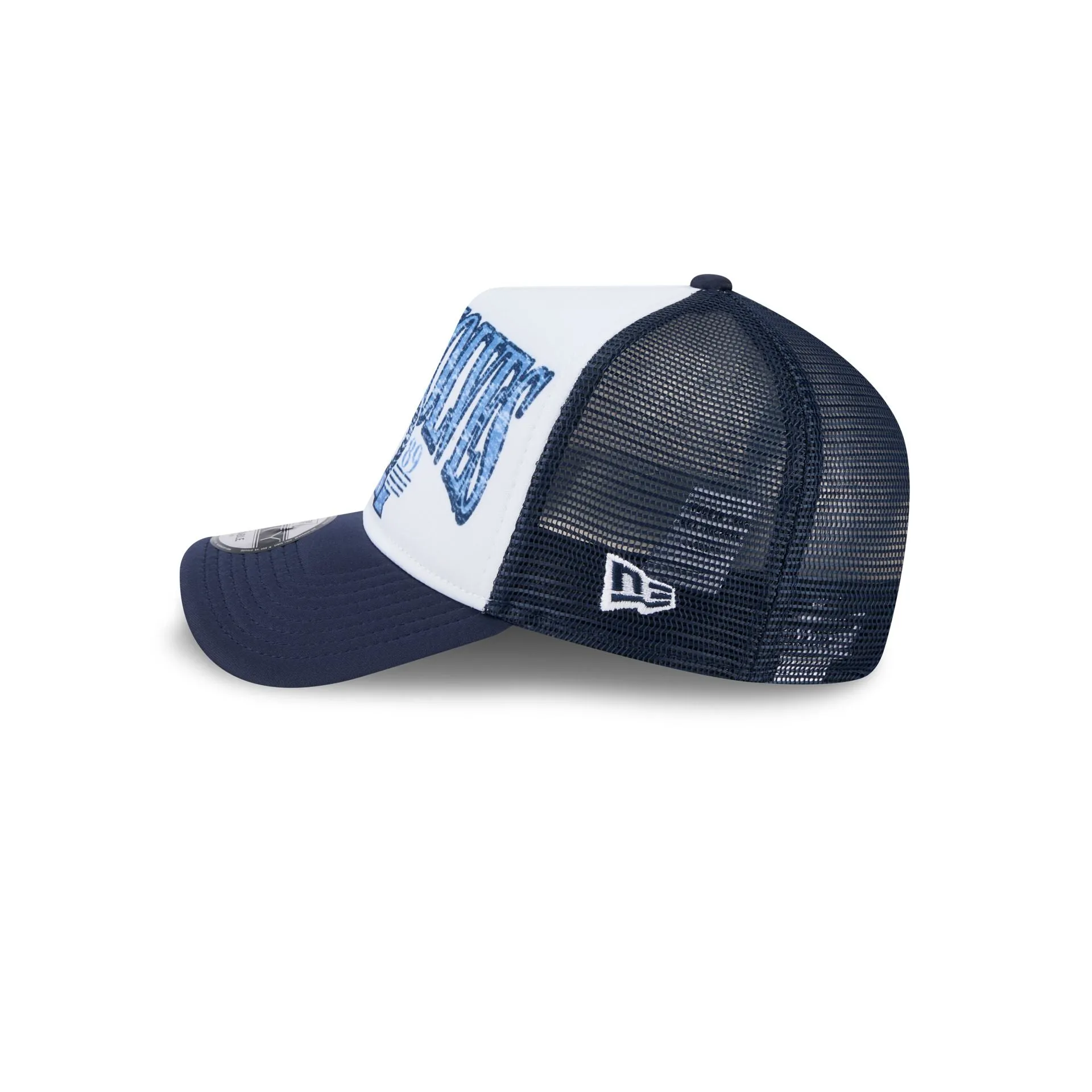 Minnesota Timberwolves Distressed 9FORTY A-Frame Trucker Hat sold by New Era product image thumbnail 4