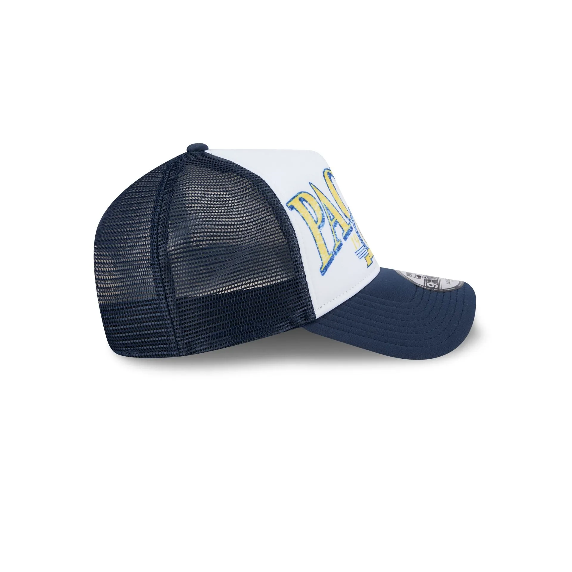 Indiana Pacers Distressed 9FORTY A-Frame Trucker Hat sold by New Era product image thumbnail 5