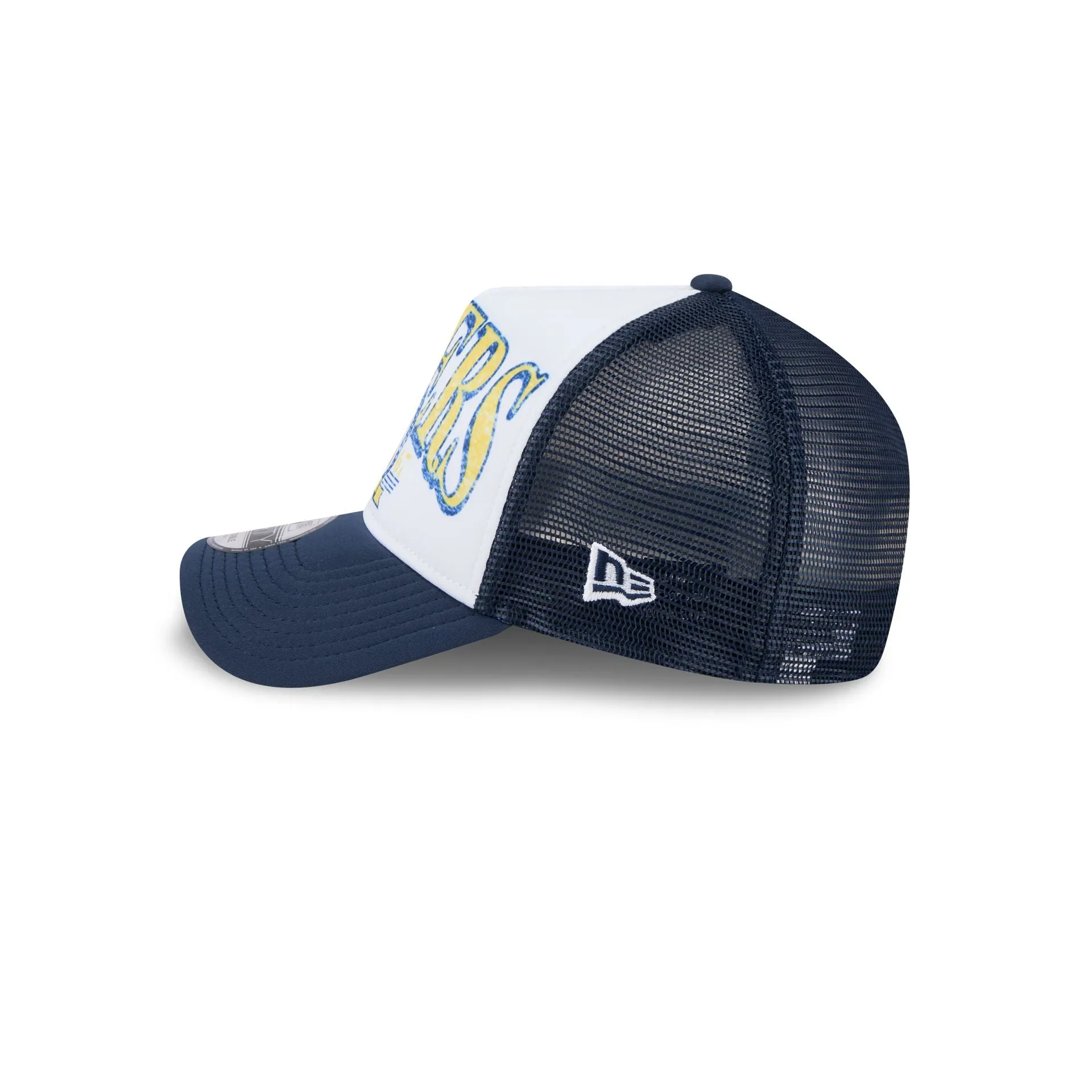 Indiana Pacers Distressed 9FORTY A-Frame Trucker Hat sold by New Era product image thumbnail 4