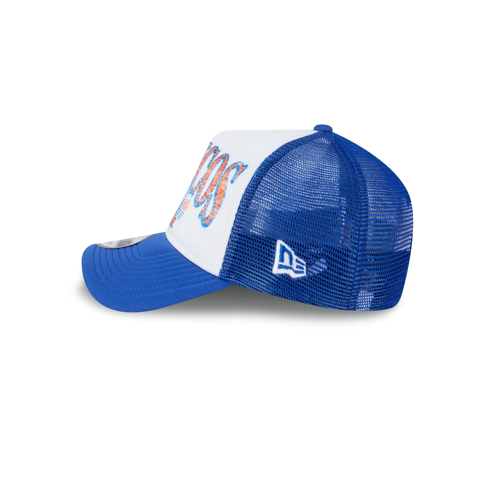 Denver Broncos Distressed 9FORTY A-Frame Trucker Hat sold by New Era product image thumbnail 4