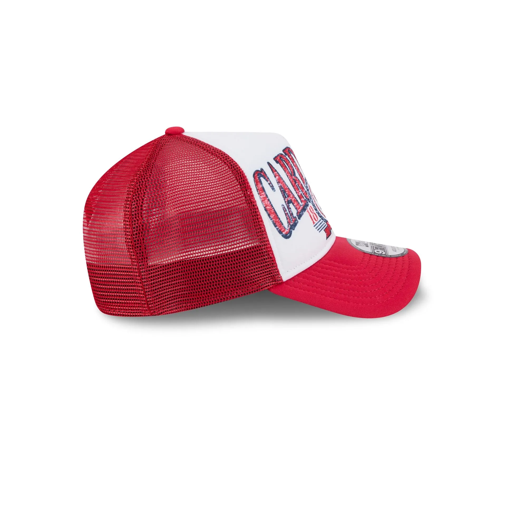St. Louis Cardinals Distressed 9FORTY A-Frame Trucker Hat sold by New Era product image thumbnail 5
