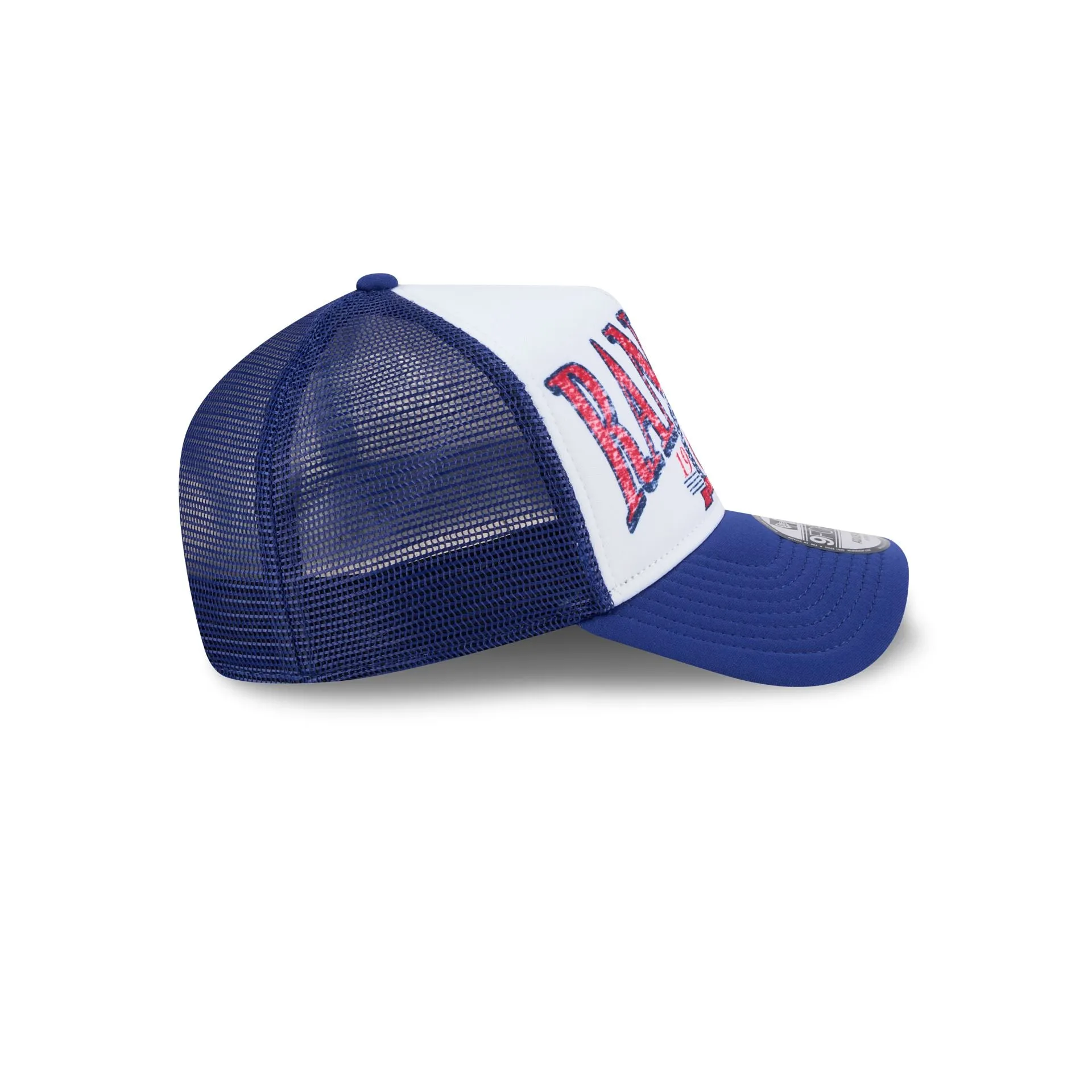 Texas Rangers Distressed 9FORTY A-Frame Trucker Hat sold by New Era product image thumbnail 5