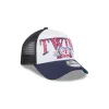 Minnesota Twins Distressed 9FORTY A-Frame Trucker Hat sold by New Era