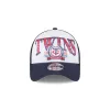 Minnesota Twins Distressed 9FORTY A-Frame Trucker Hat sold by New Era