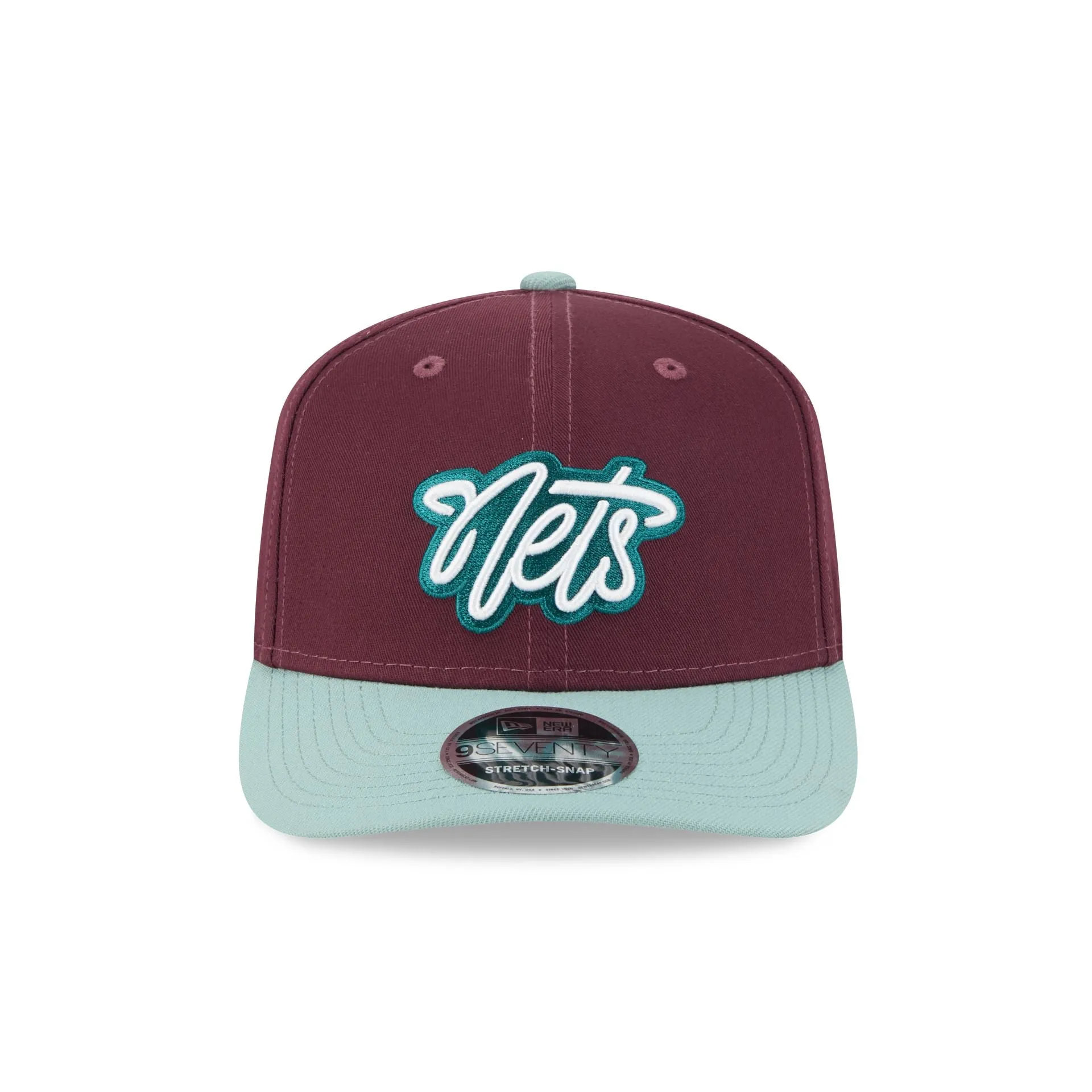 Brooklyn Nets Maroon 9SEVENTY Stretch-Snap Hat sold by New Era product image thumbnail 2