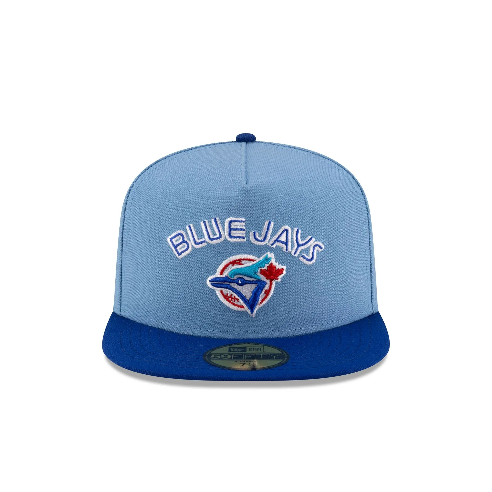 Just Caps Sky Blue Toronto Blue Jays 59FIFTY A-Frame Fitted Hat sold by New Era product image thumbnail 2