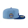 Just Caps Sky Blue Milwaukee Brewers 59FIFTY A-Frame Fitted Hat sold by New Era