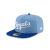 Just Caps Sky Blue Kansas City Royals 59FIFTY A-Frame Fitted Hat sold by New Era