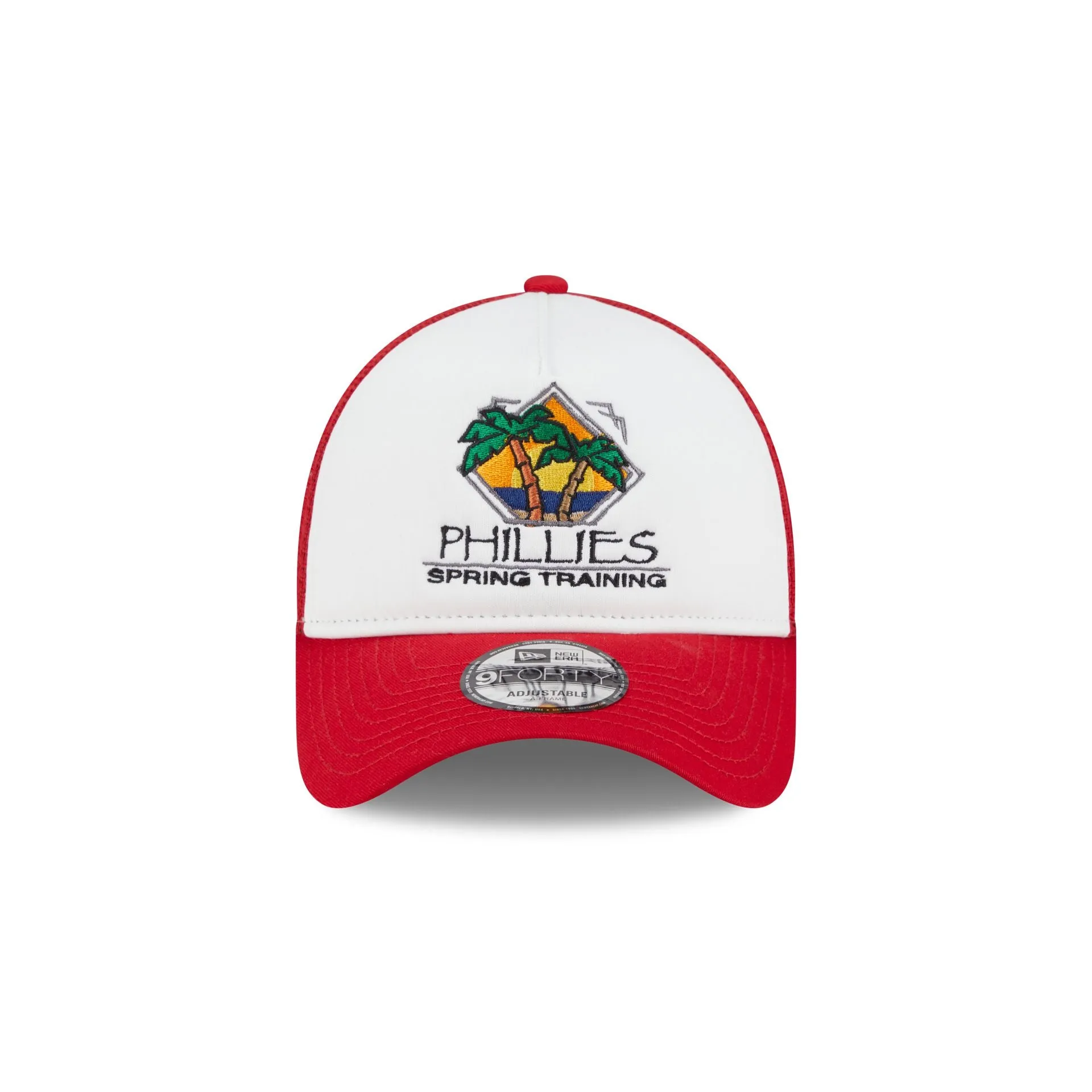 Philadelphia Phillies Spring Training 9FORTY A-Frame Trucker Hat sold by New Era product image thumbnail 2