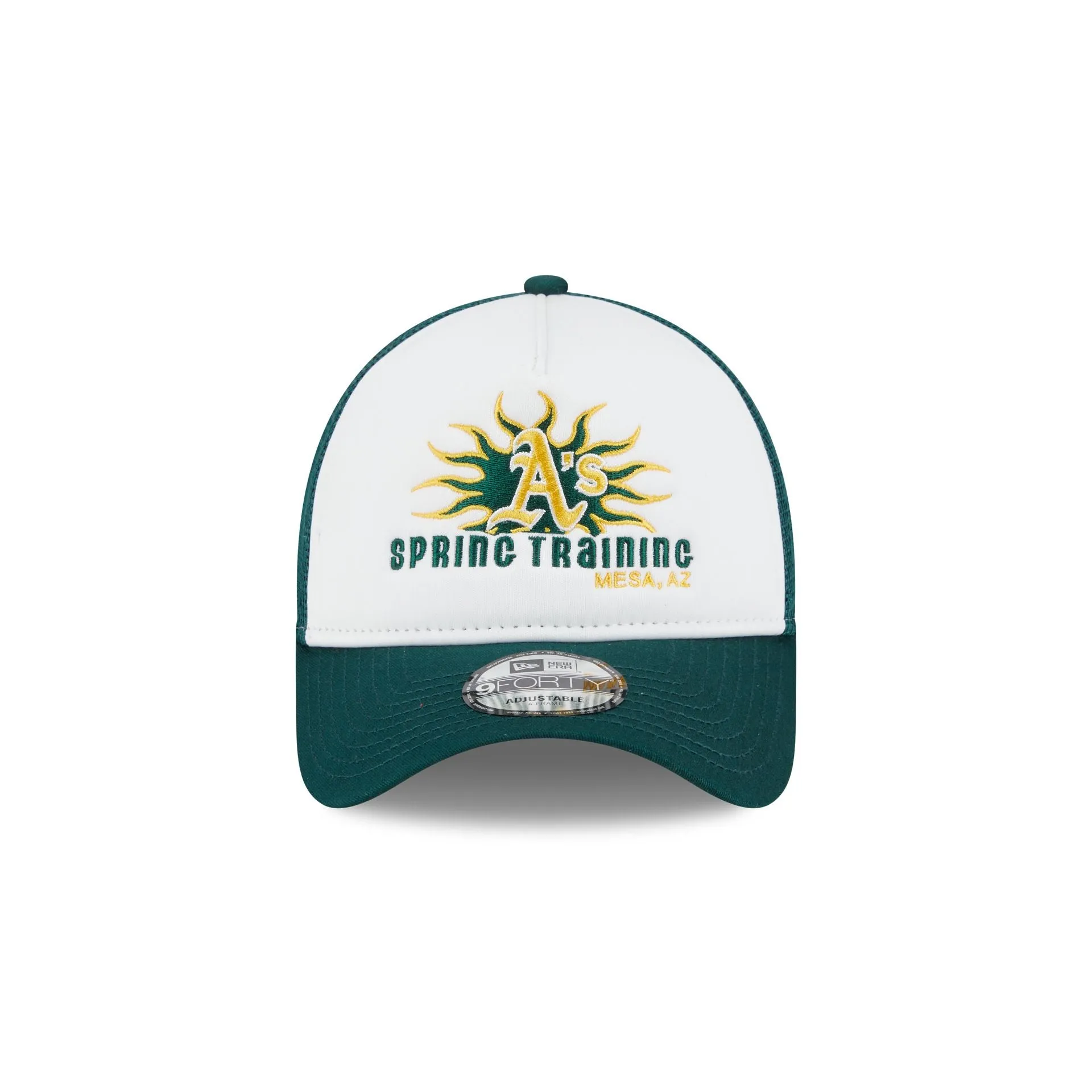 Athletics Spring Training 9FORTY A-Frame Trucker Hat sold by New Era product image thumbnail 2