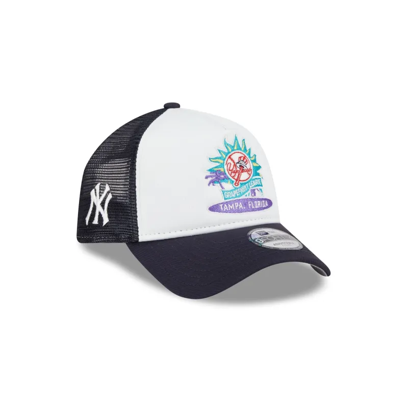 New York Yankees Spring Training 9FORTY A-Frame Trucker Hat sold by New Era