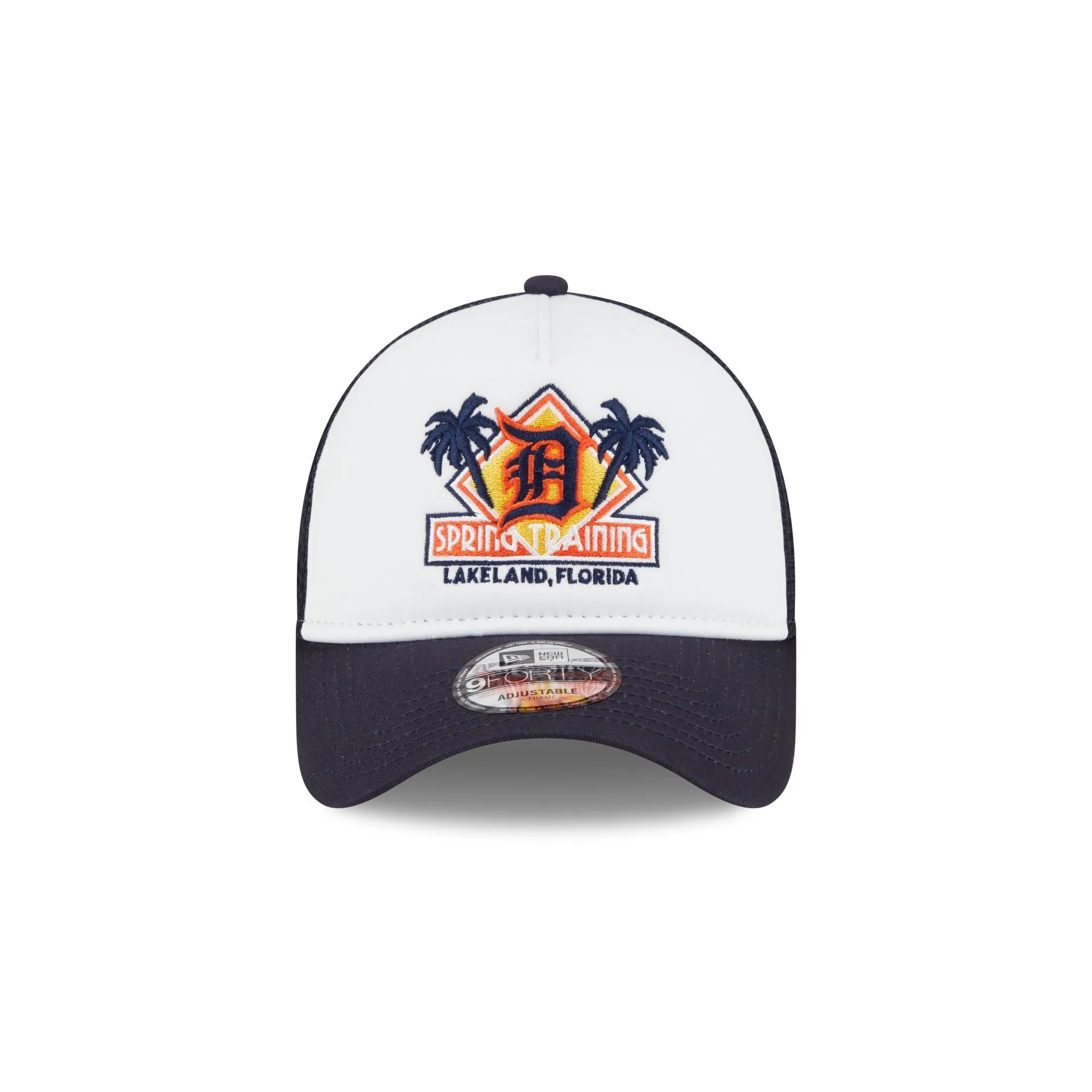 Detroit Tigers Spring Training 9FORTY A-Frame Trucker Hat sold by New Era product image thumbnail 2