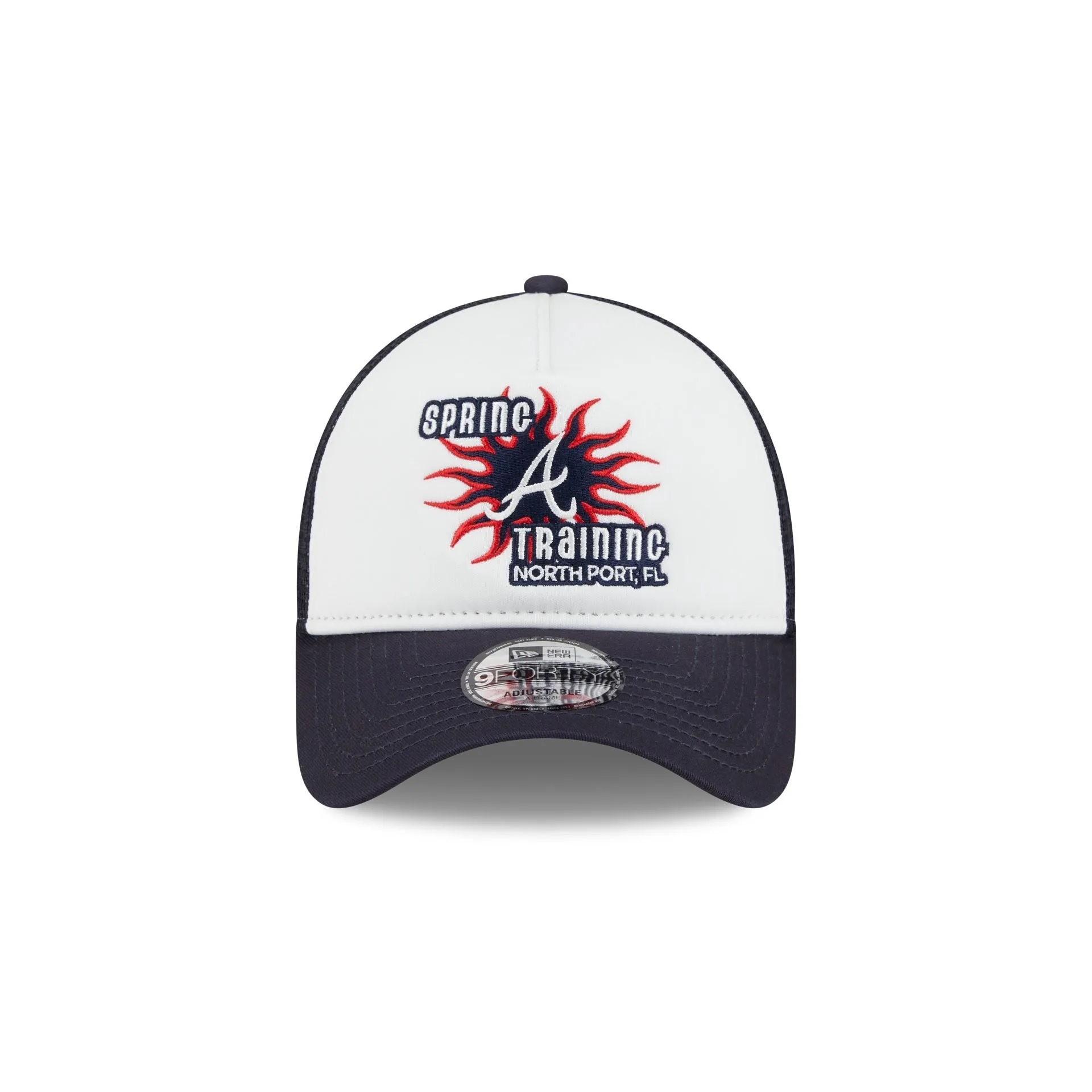 Atlanta Braves Spring Training 9FORTY A-Frame Trucker Hat sold by New Era product image thumbnail 2