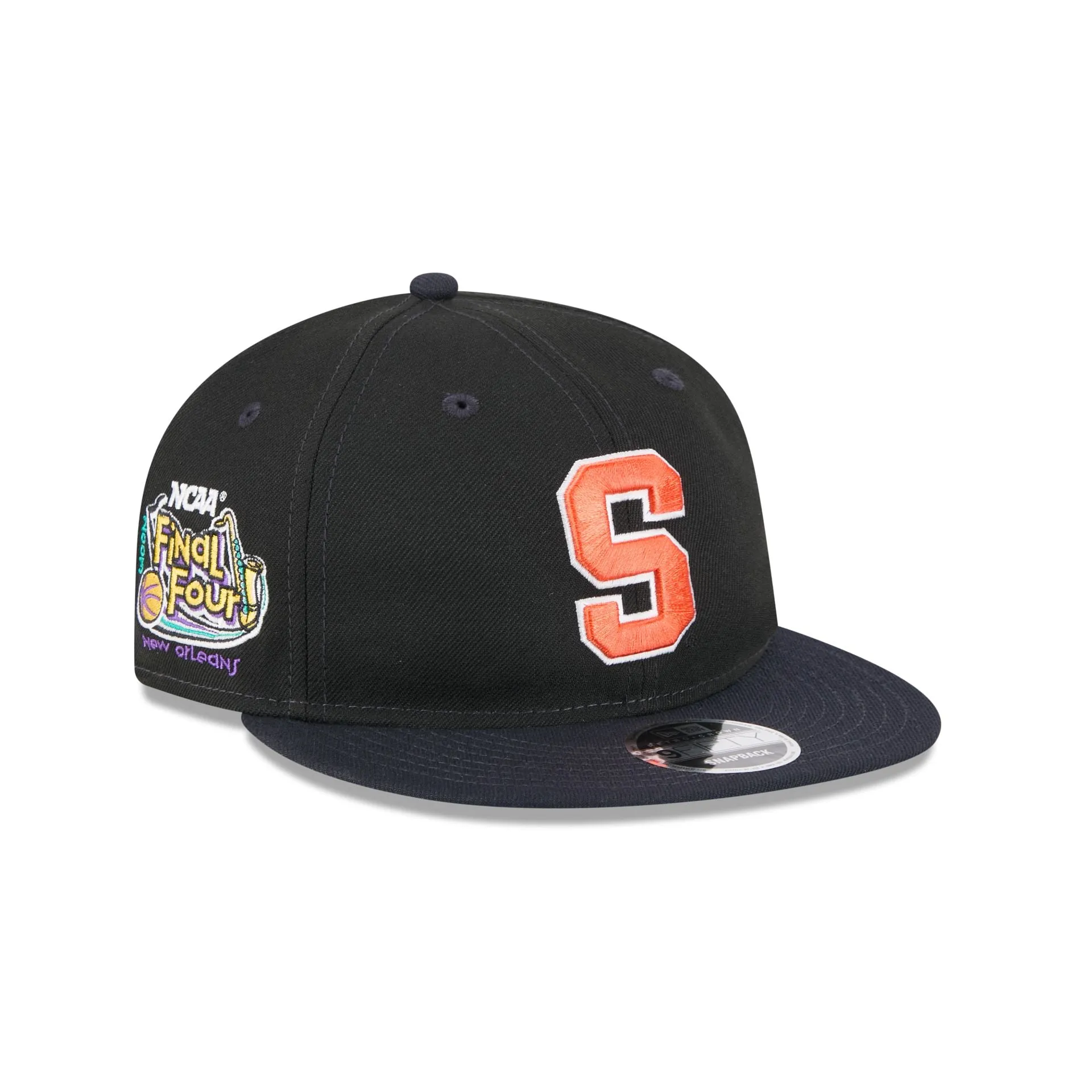 Syracuse Orange Tournament Side Patch Retro Crown 9FIFTY Strapback Hat sold by New Era