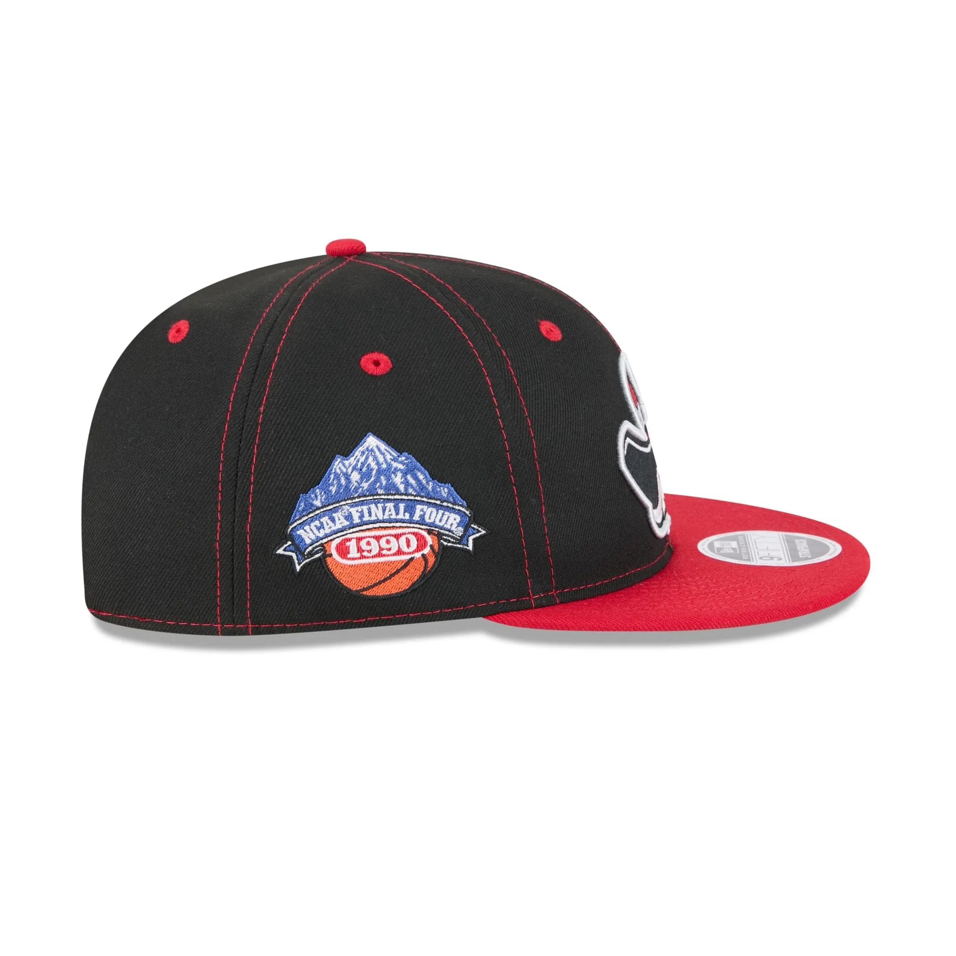 UNLV Runnin' Rebels Tournament Side Patch Retro Crown 9FIFTY Strapback Hat sold by New Era product image thumbnail 4