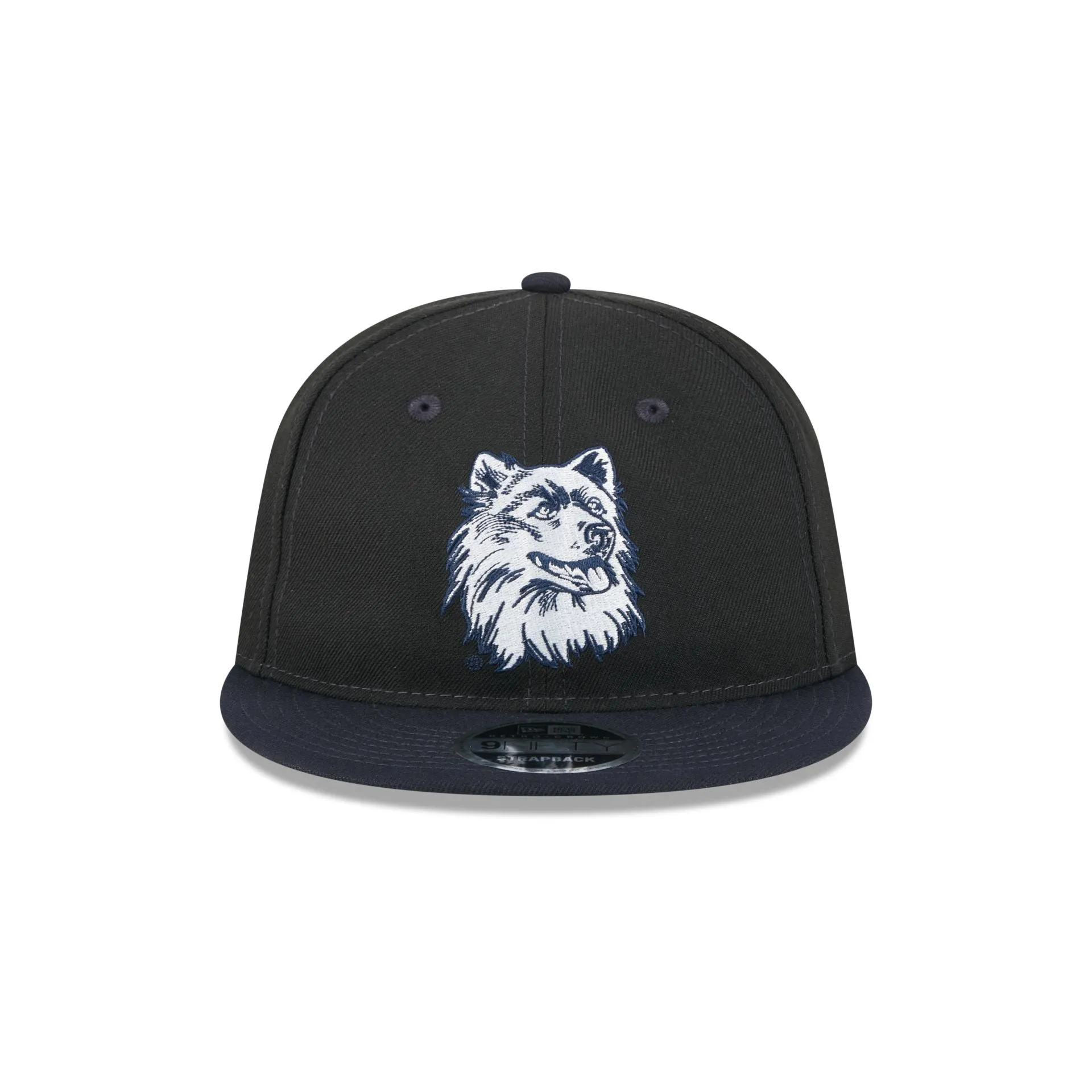 Connecticut Huskies Tournament Side Patch Retro Crown 9FIFTY Strapback Hat sold by New Era product image thumbnail 2