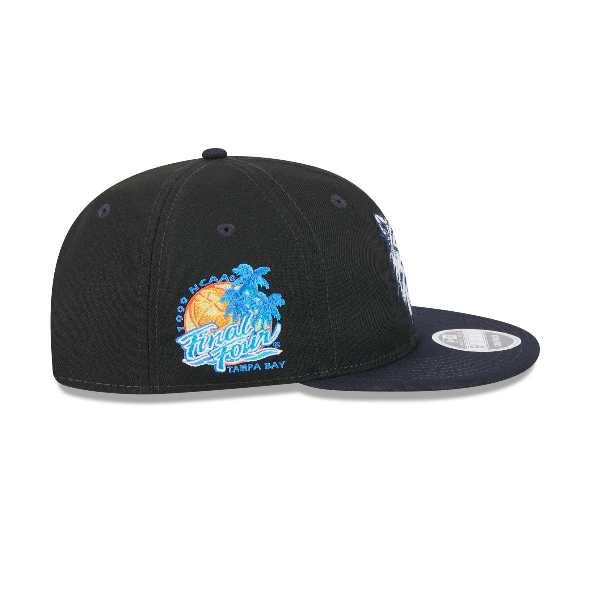 Connecticut Huskies Tournament Side Patch Retro Crown 9FIFTY Strapback Hat sold by New Era product image thumbnail 4