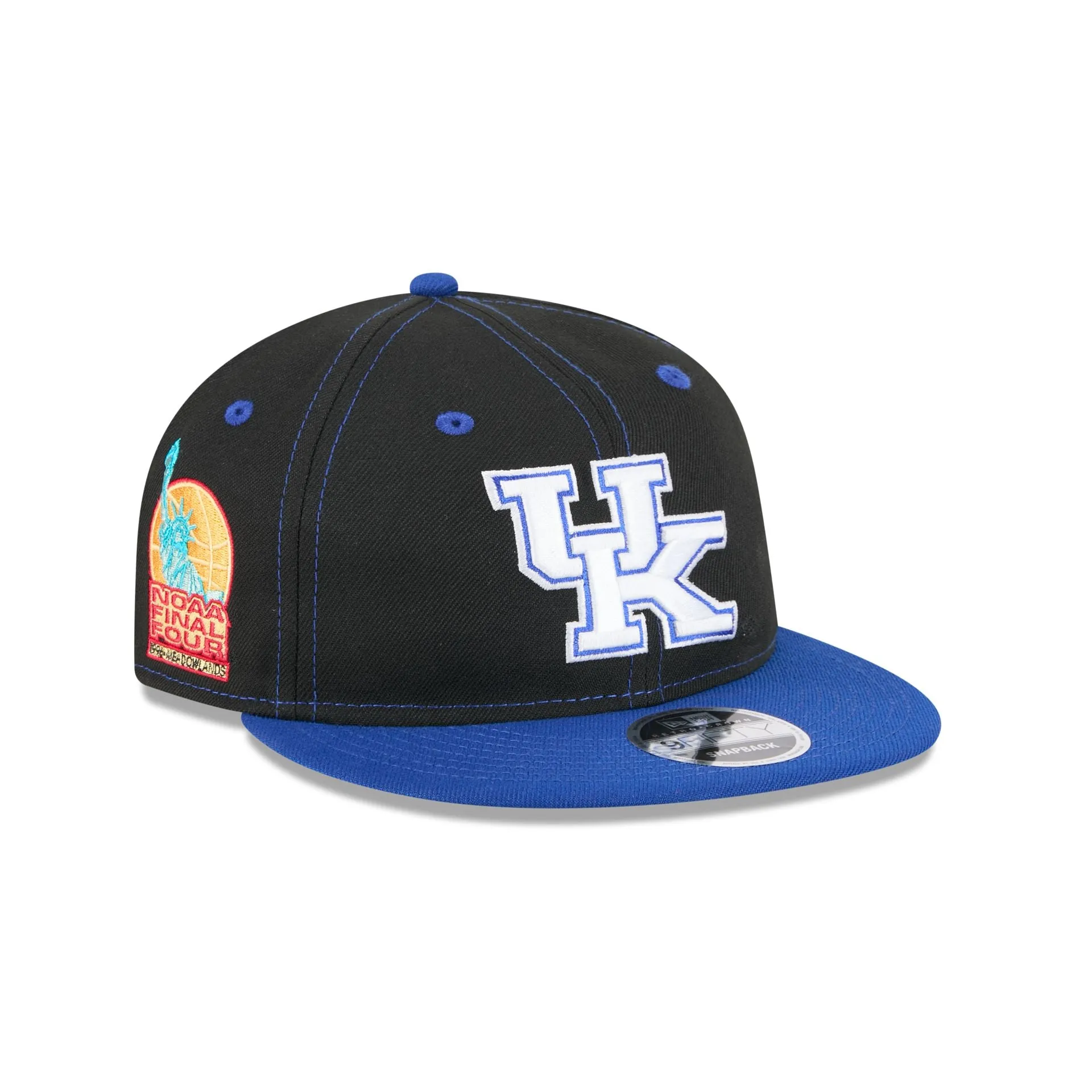 Kentucky Wildcats Tournament Side Patch Retro Crown 9FIFTY Strapback Hat sold by New Era