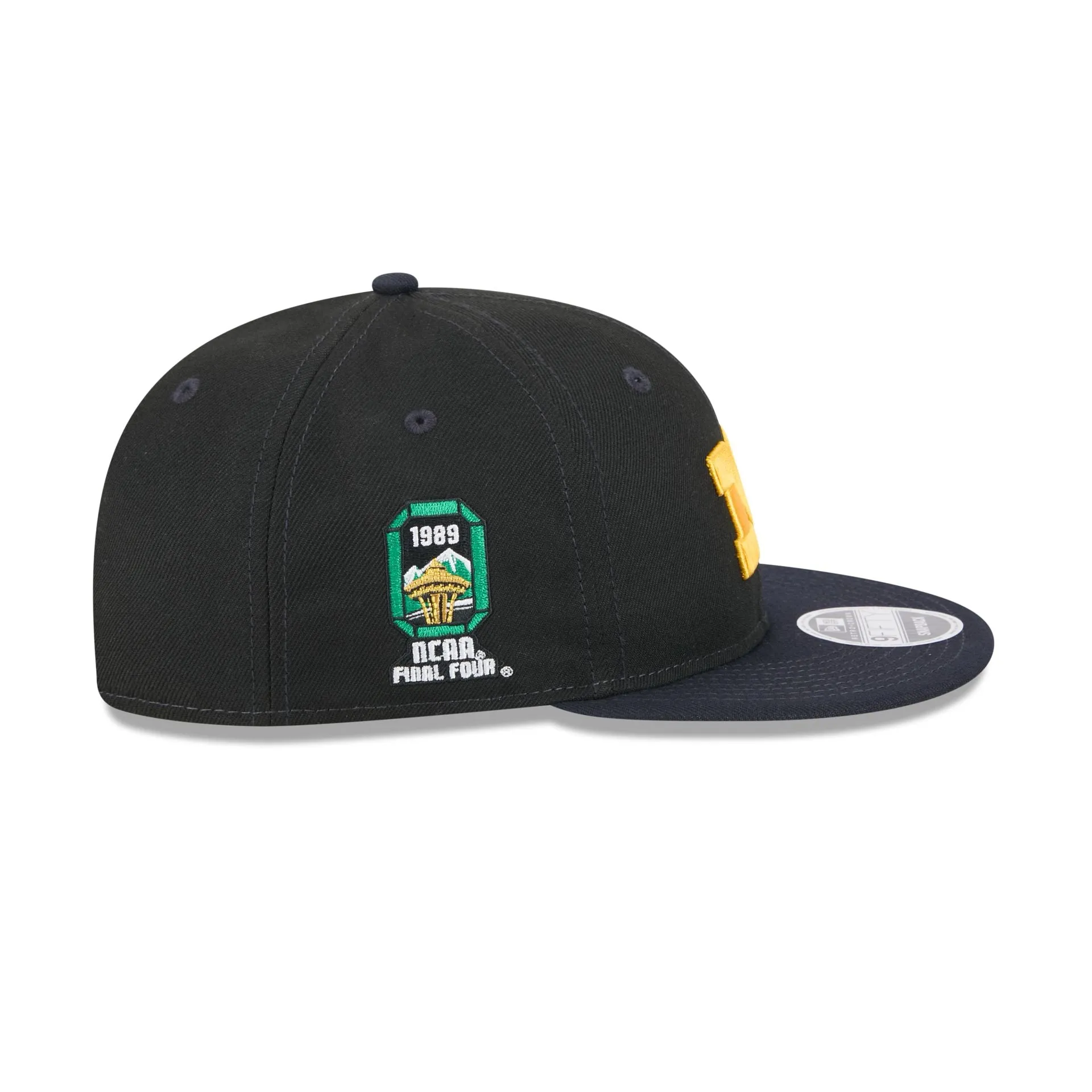 Michigan Wolverines Tournament Side Patch Retro Crown 9FIFTY Strapback Hat sold by New Era product image thumbnail 4