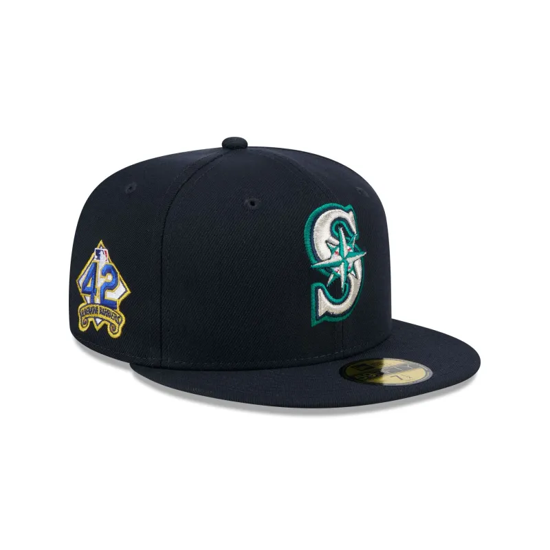 Seattle Mariners Jackie Robinson Day 2025 59FIFTY Fitted Hat sold by New Era