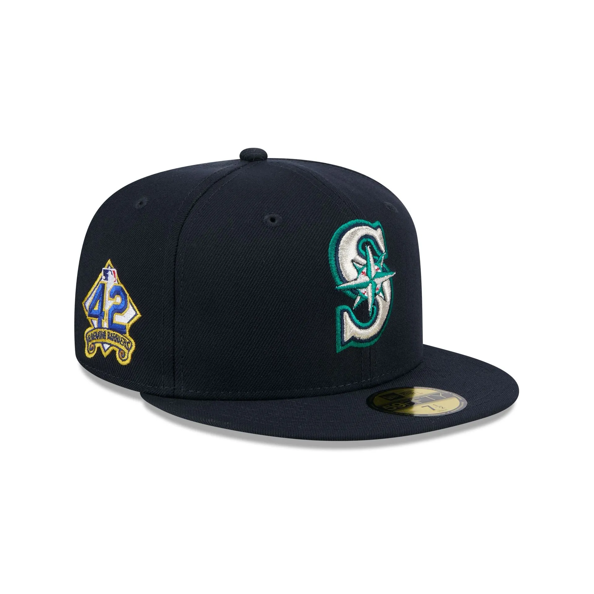 Seattle Mariners Jackie Robinson Day 2025 59FIFTY Fitted Hat sold by New Era