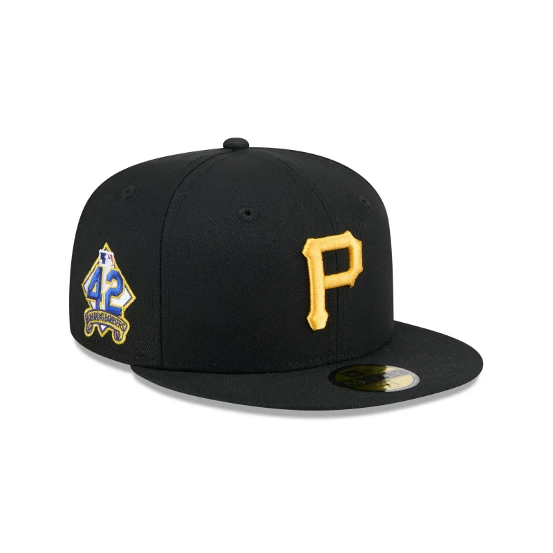 Pittsburgh Pirates Jackie Robinson Day 2025 59FIFTY Fitted Hat sold by New Era