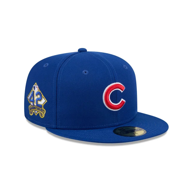 Chicago Cubs Jackie Robinson Day 2025 59FIFTY Fitted Hat sold by New Era