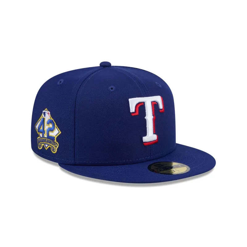 Texas Rangers Jackie Robinson Day 2025 59FIFTY Fitted Hat sold by New Era