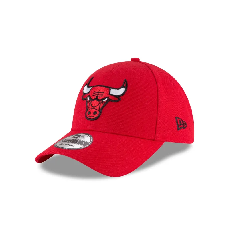 Chicago Bulls The League Red 9FORTY Adjustable Hat sold by New Era