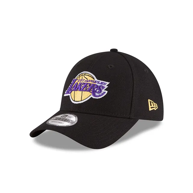Los Angeles Lakers The League Black 9FORTY Adjustable Hat sold by New Era