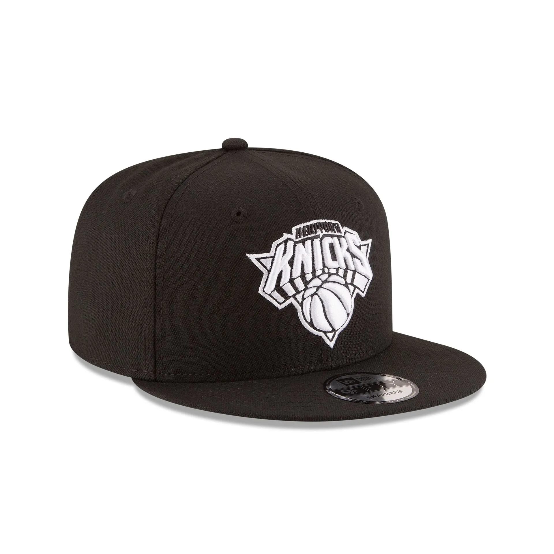 New York Knicks Basic Black & White 9FIFTY Snapback Hat sold by New Era product image thumbnail 3