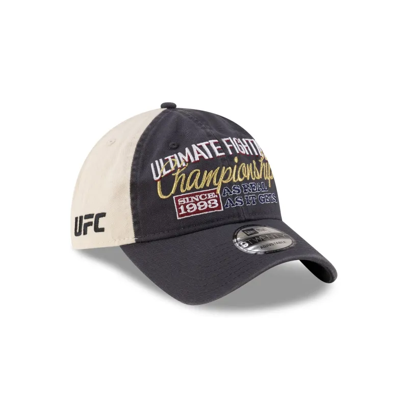 UFC Graphic Gray 9TWENTY Adjustable Hat made by New Era