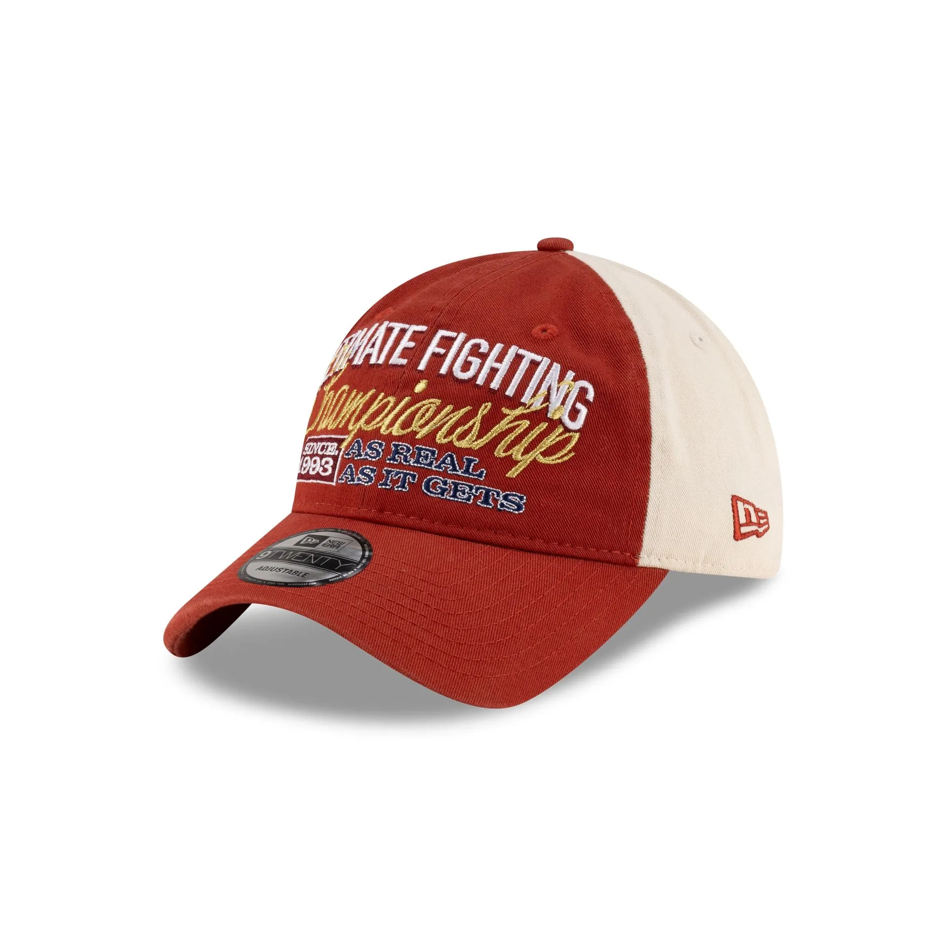 UFC Graphic Rust 9TWENTY Adjustable Hat sold by New Era product image thumbnail 3