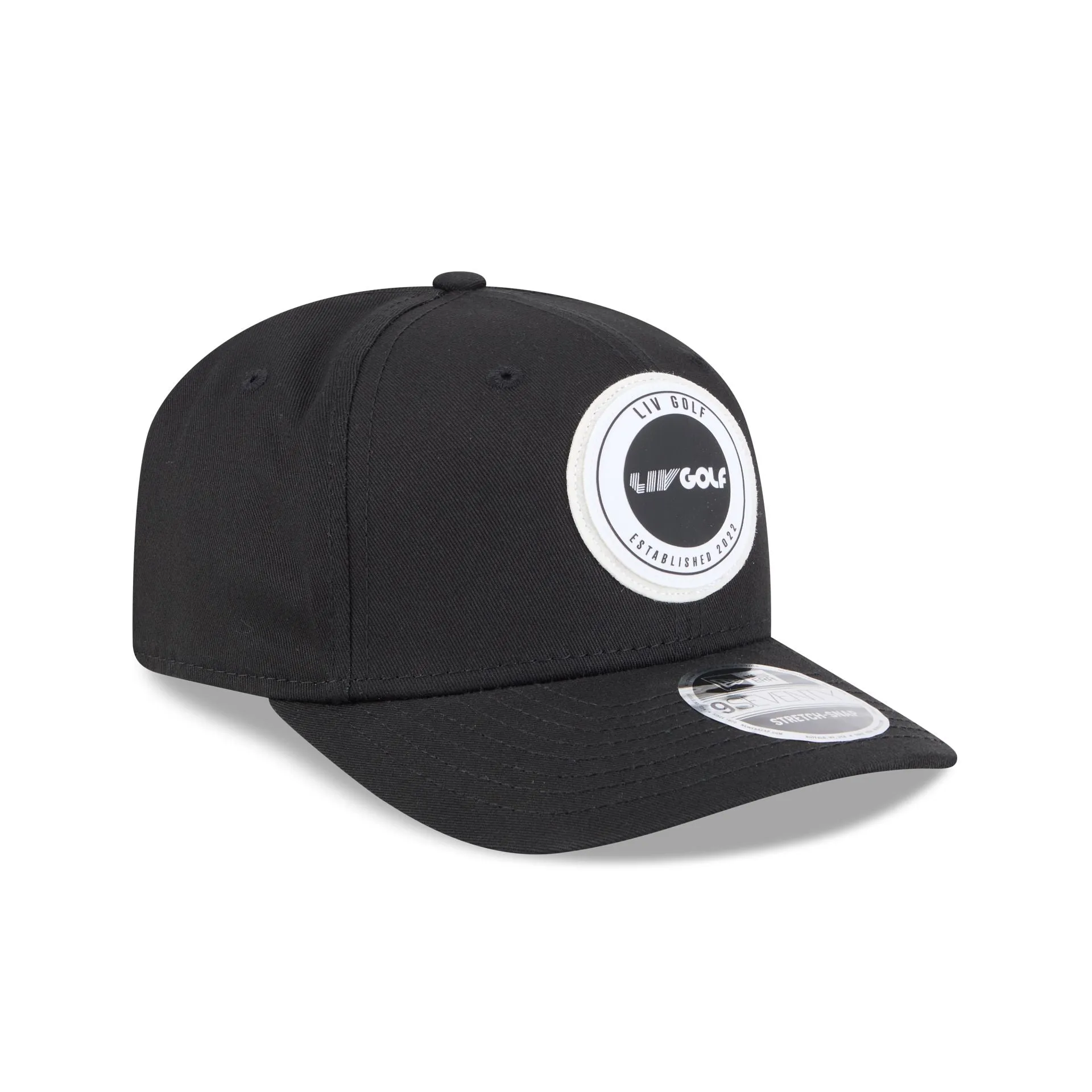 LIV Golf Circle Patch 9SEVENTY Stretch-Snap Hat sold by New Era product image thumbnail 3