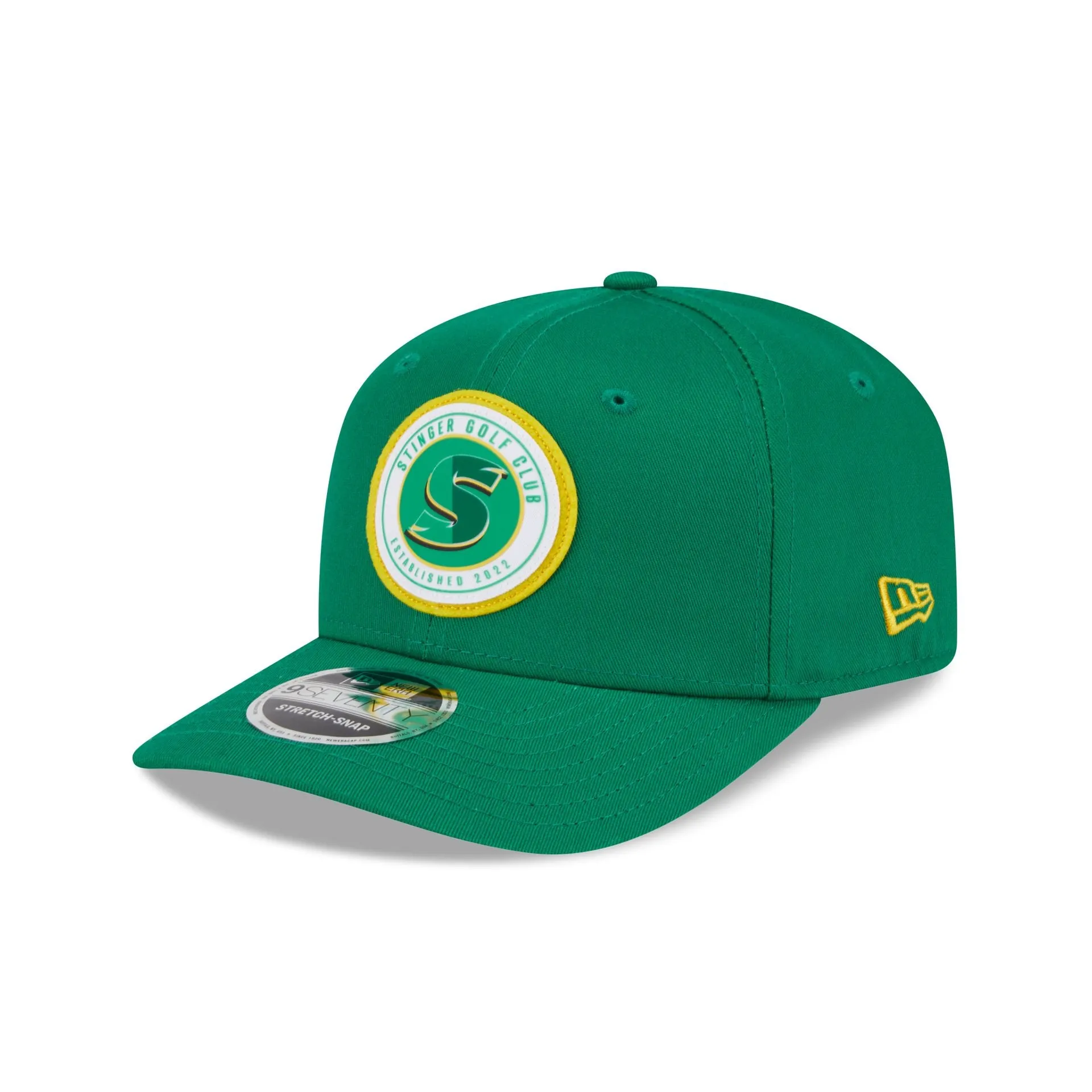 Stinger GC Circle Patch 9SEVENTY Stretch-Snap Hat sold by New Era