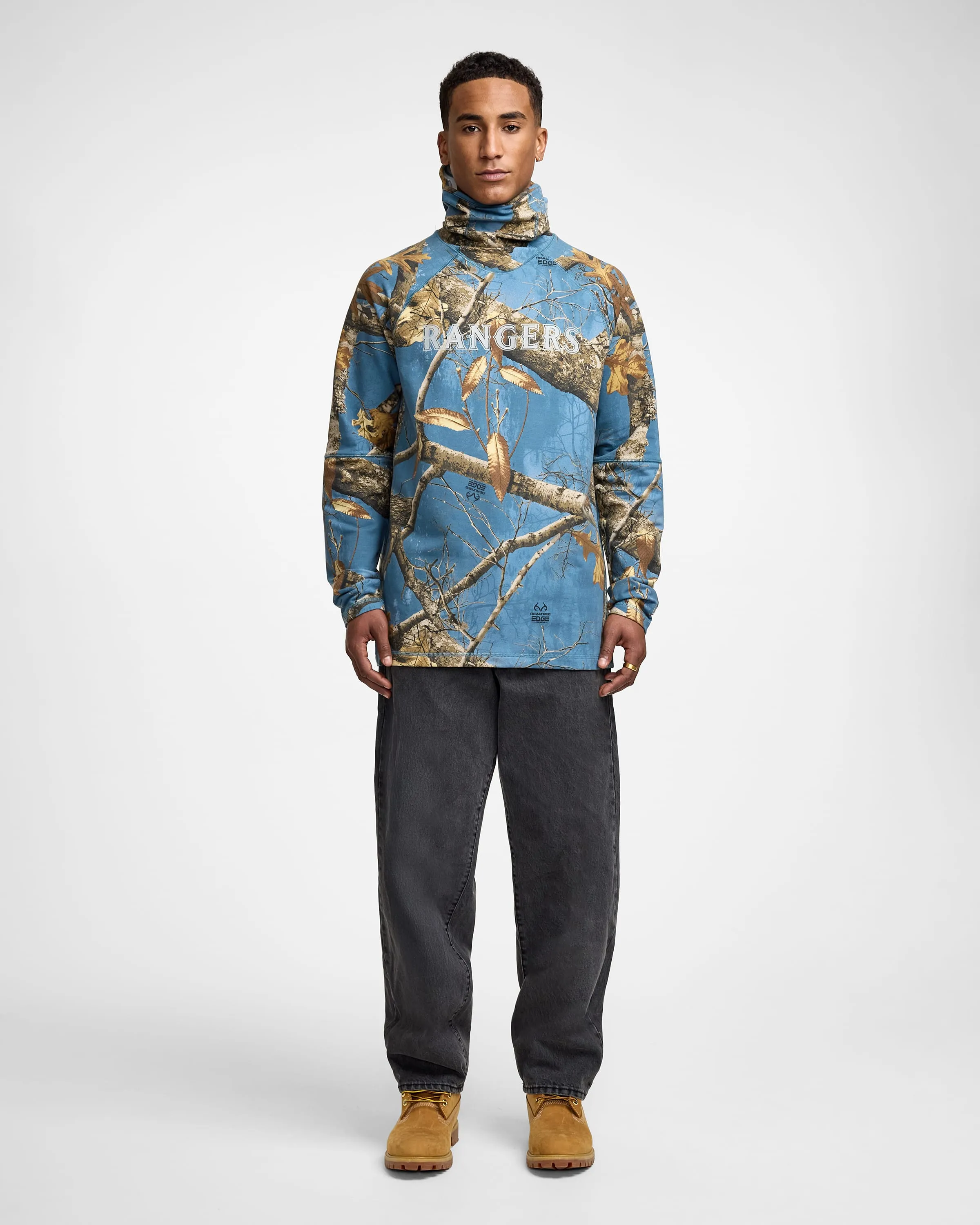 Texas Rangers Realtree Balaclava Hoodie sold by New Era product image thumbnail 5