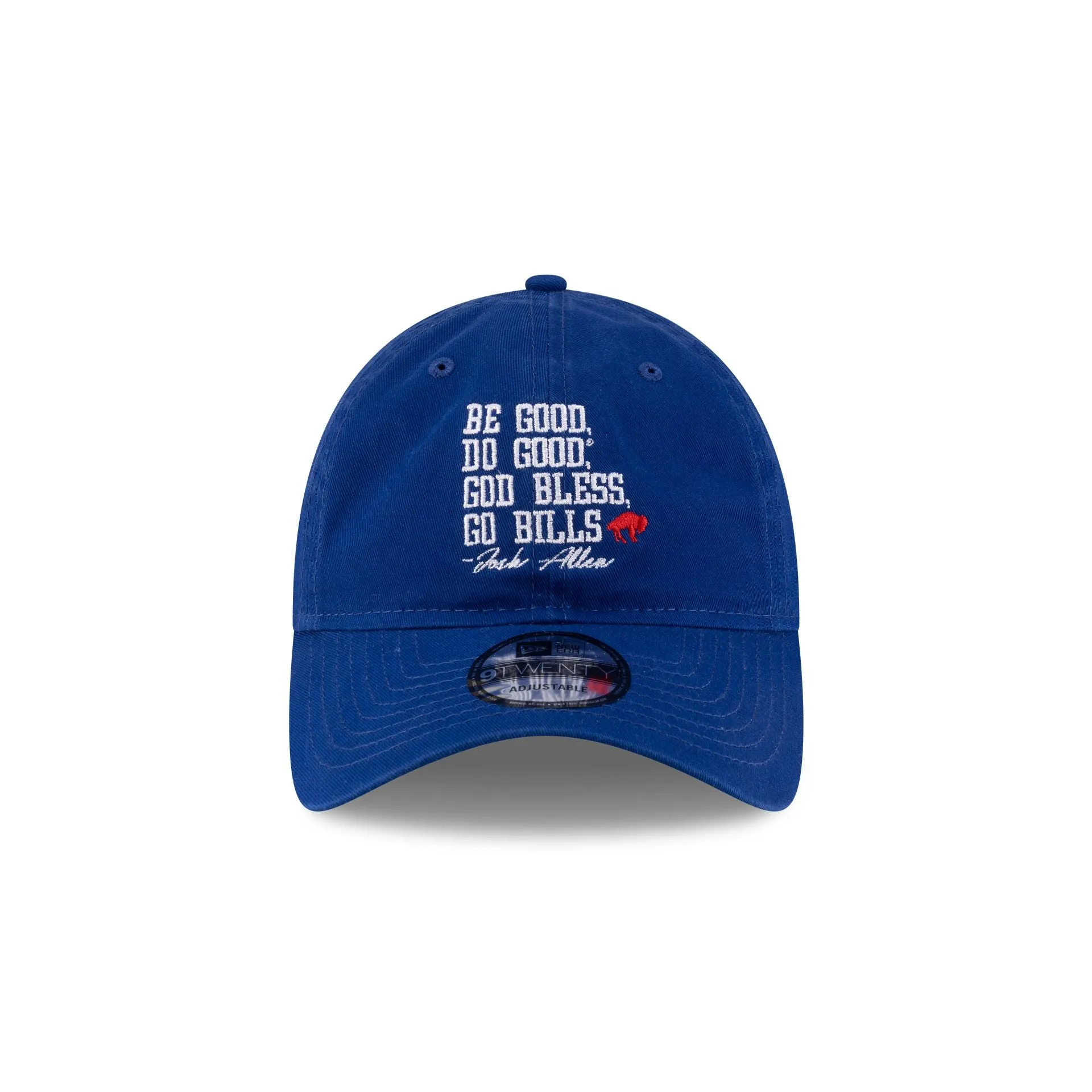 Josh Allen Be Good, Do Good Stacked 9TWENTY Adjustable Hat sold by New Era product image thumbnail 2