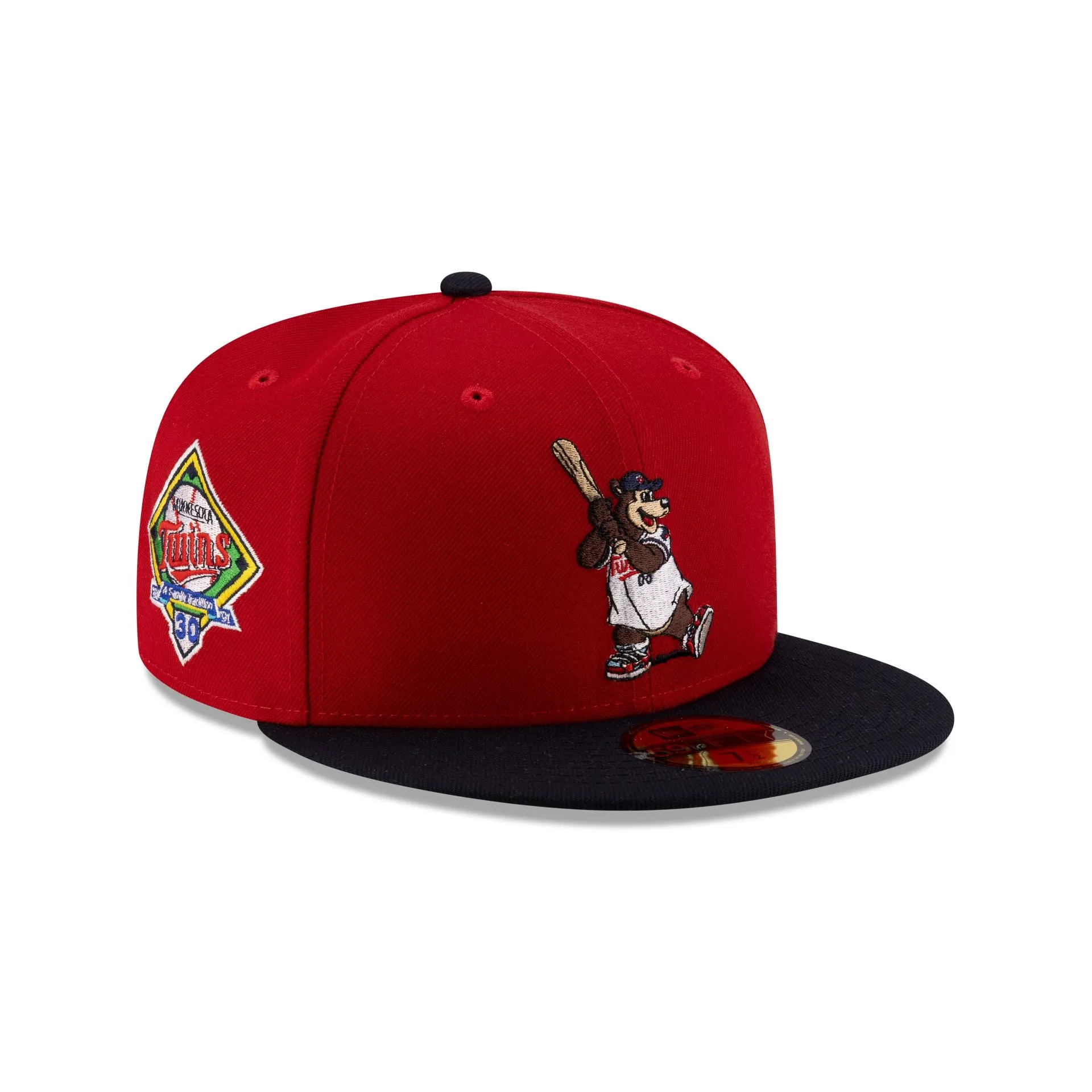 Minnesota Twins Mascot Red 59FIFTY Fitted Hat sold by New Era