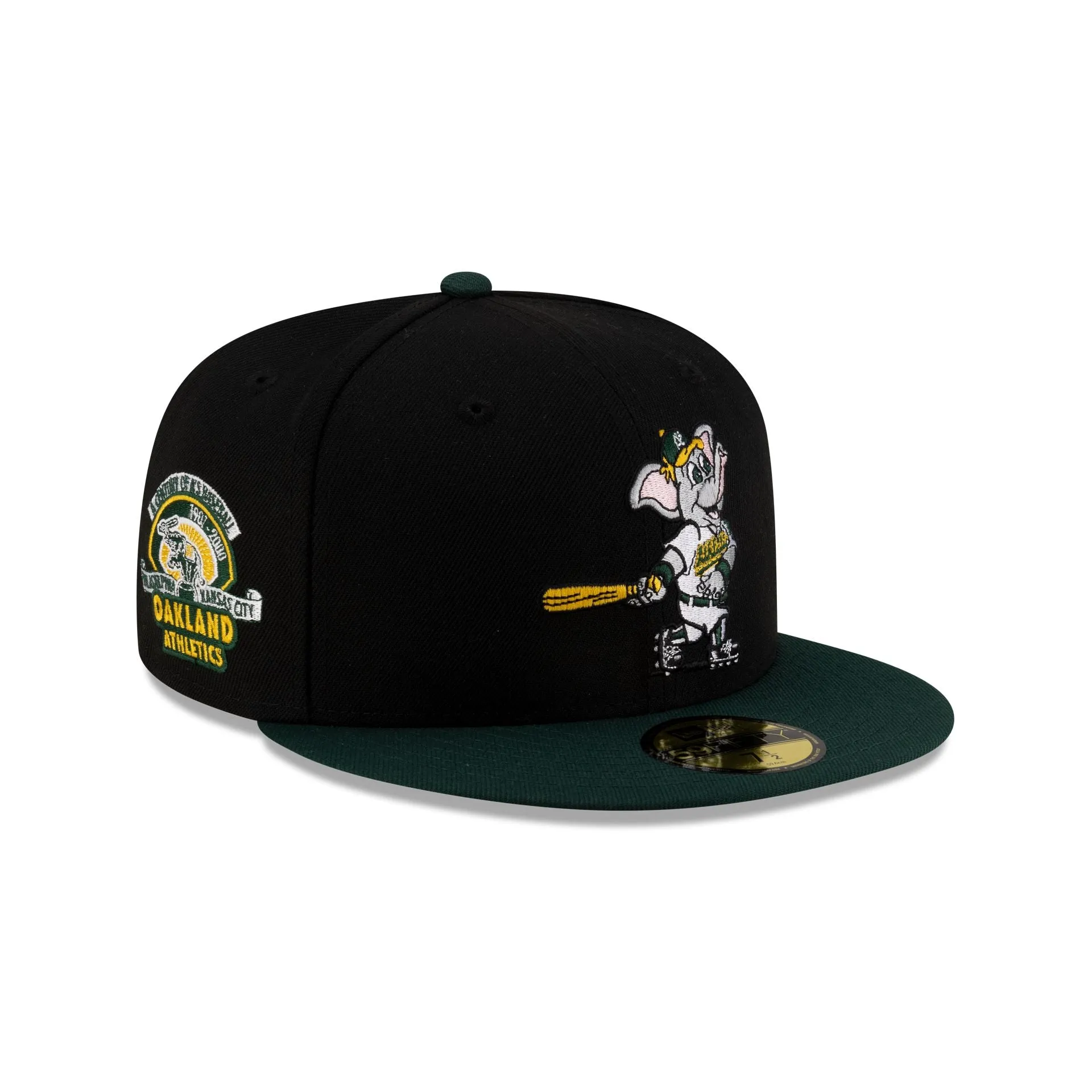 Athletics Mascot Black 59FIFTY Fitted Hat sold by New Era