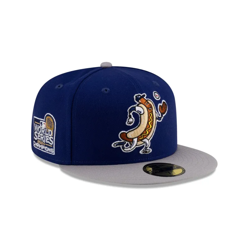 Los Angeles Dodgers Mascot Blue 59FIFTY Fitted Hat sold by New Era