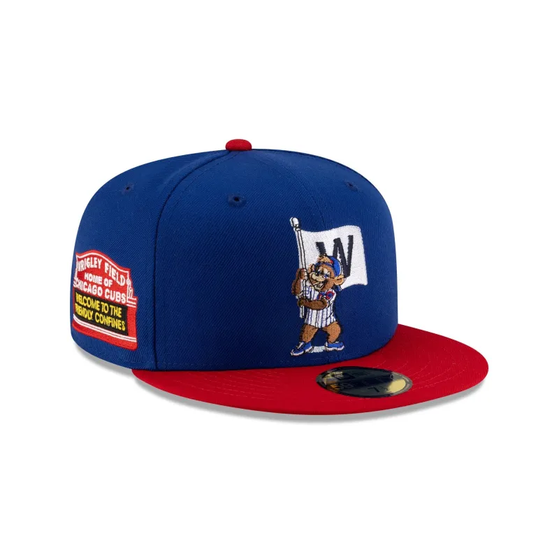 Chicago Cubs Mascot Blue 59FIFTY Fitted Hat sold by New Era