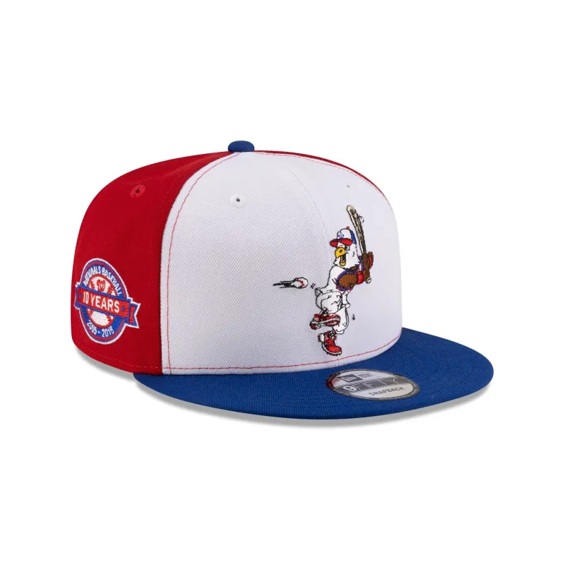 Washington Nationals Mascot Multi 9FIFTY Snapback Hat sold by New Era
