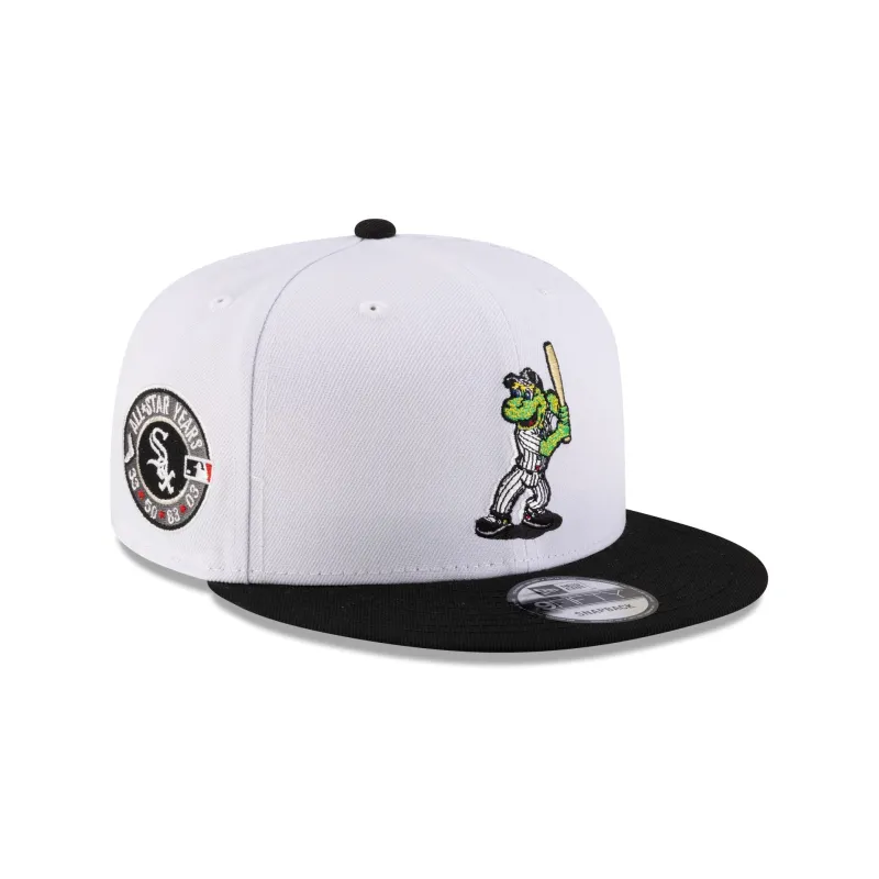 Chicago White Sox Mascot White 9FIFTY Snapback Hat sold by New Era