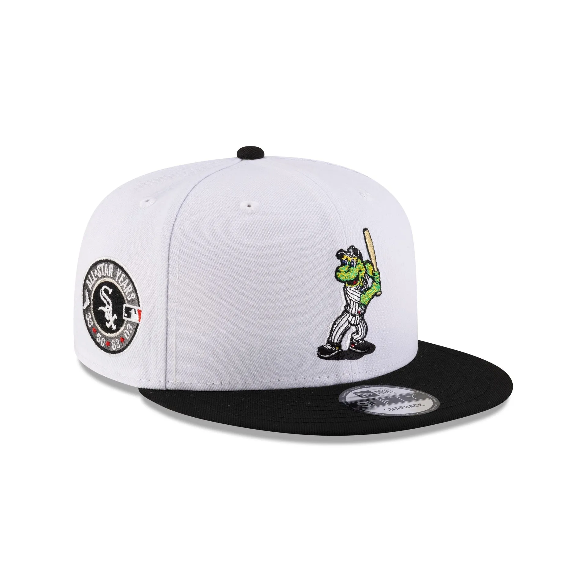 Chicago White Sox Mascot White 9FIFTY Snapback Hat sold by New Era