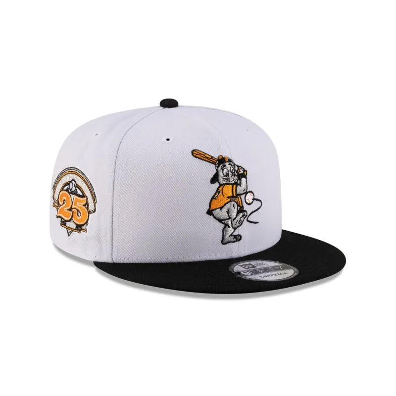 San Francisco Giants Mascot White 9FIFTY Snapback Hat sold by New Era