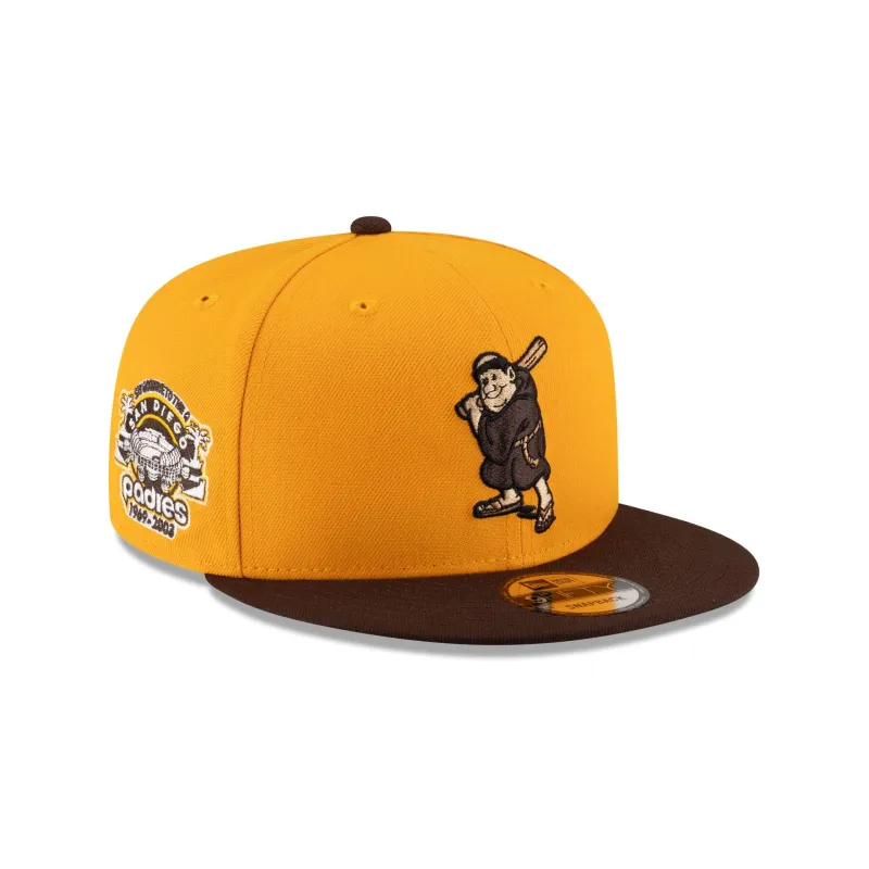 San Diego Padres Mascot Yellow 9FIFTY Snapback Hat sold by New Era