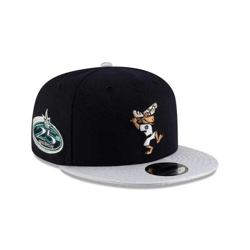 Seattle Mariners Mascot Navy 9FIFTY Snapback Hat sold by New Era