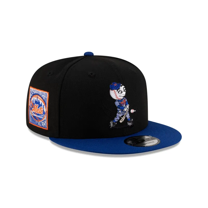 New York Mets Mascot Black 9FIFTY Snapback Hat sold by New Era
