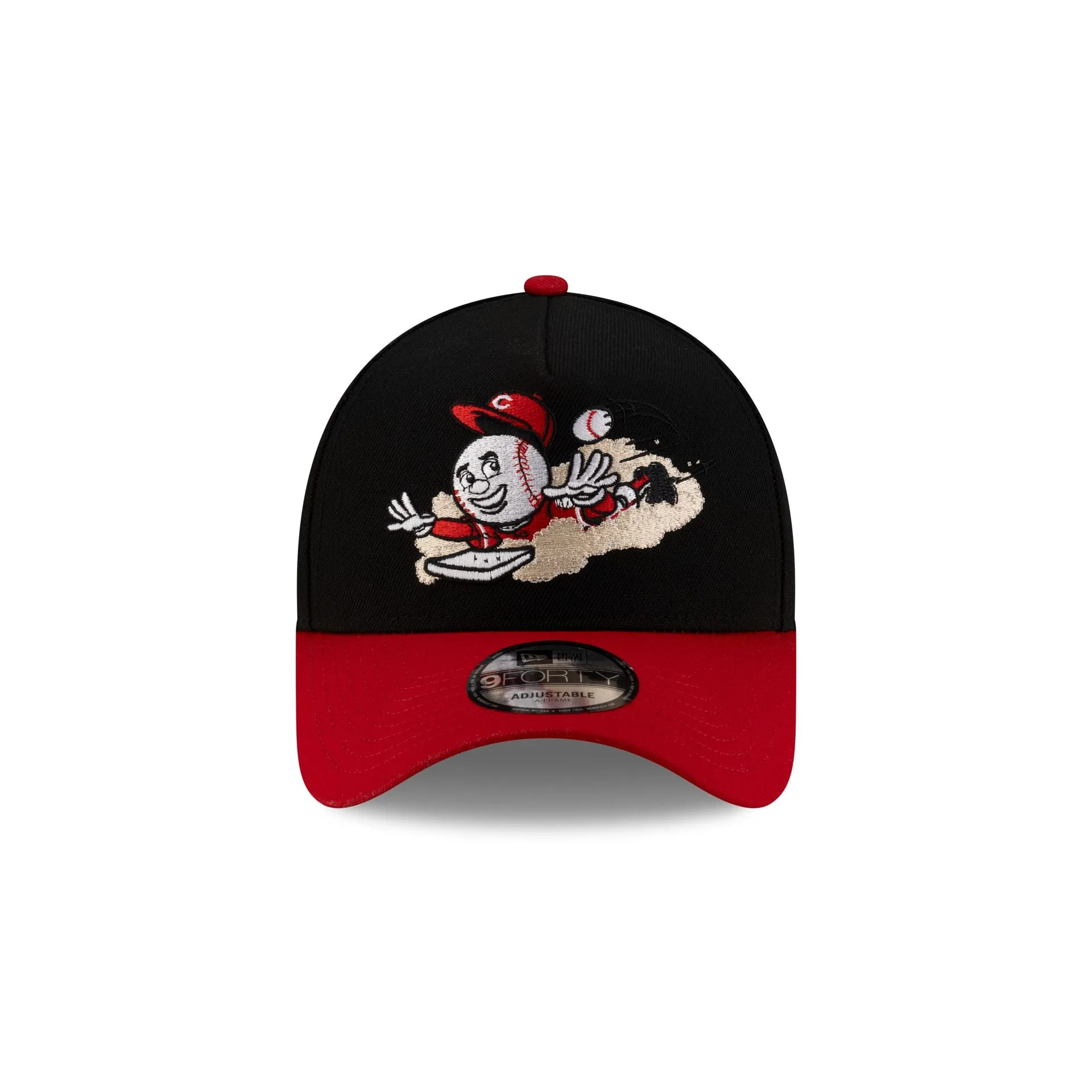 Cincinnati Reds Mascot Black 9FORTY A-Frame Snapback Hat sold by New Era product image thumbnail 2